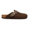 Birkenstock Boston Braided Suede Leather - Carafe